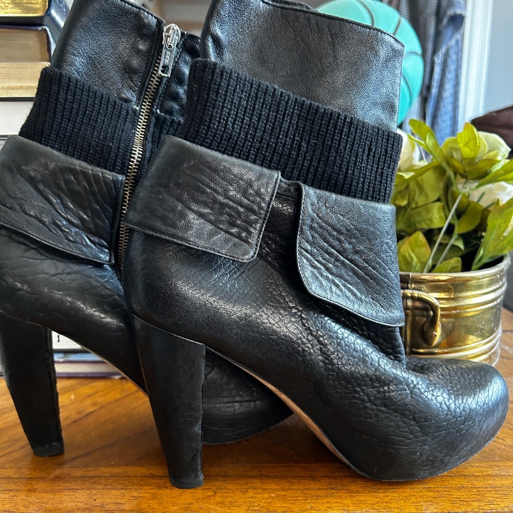 Loeffler Randall Black Lucy boots 10.5 - Picture 2 of 16